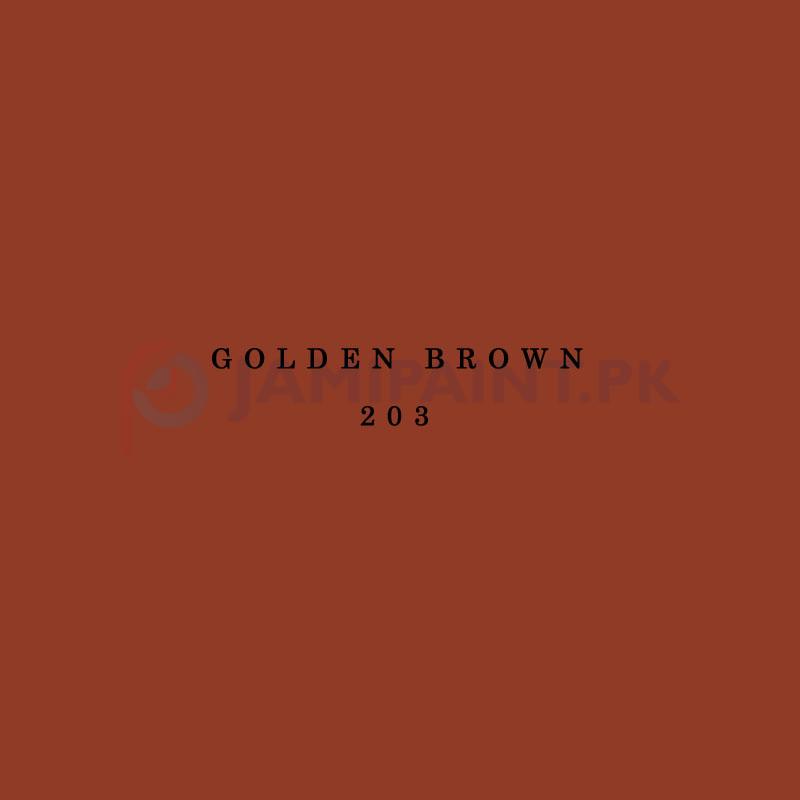 203 Weldon Super Gloss Enamel Golden Brown 203 - Image 1