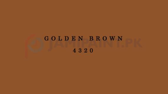 Berger Synthetic Enamel - Golden Brown 4320