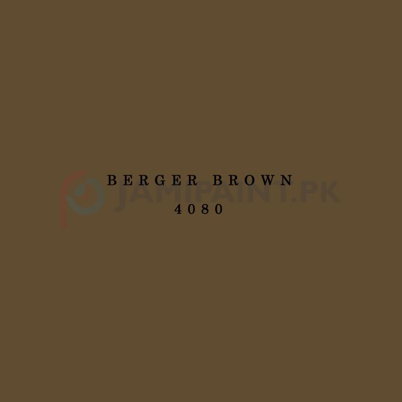 vip4080 Berger VIP Super Gloss Enamel - Berger Brown 4080 - Image 1