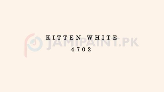 Weldon Matt Enamel Kitten White 4702