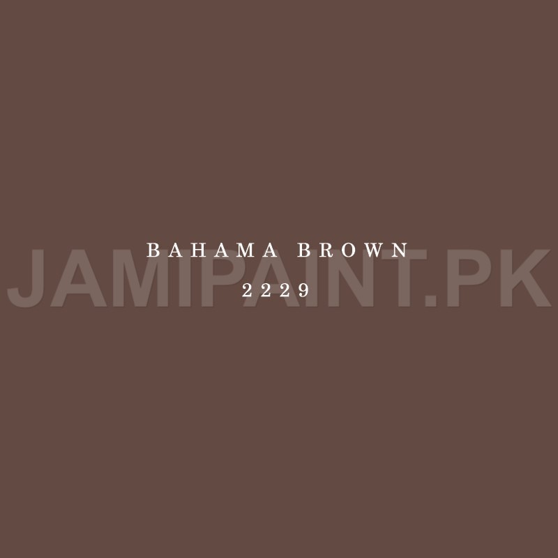 bahama brown paint color