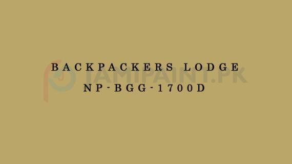 Nippon Colours of Life - Backpackers Lodge - NP-BGG-1700D