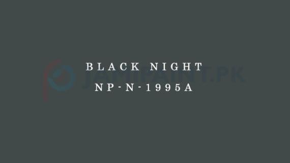 Nippon Colours of Life - Black Night - NP-N-1995A