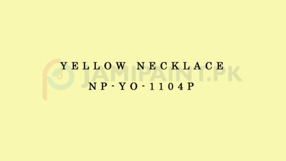 Nippon Colours of Life - Yellow Necklace - NP-YO-1104P