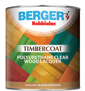 Berger Timbercoat Polyurethane Clear Wood Lacquer