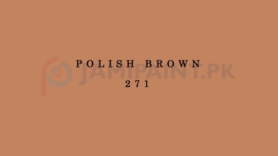 Weldon Super Gloss Enamel Polish Brown 271