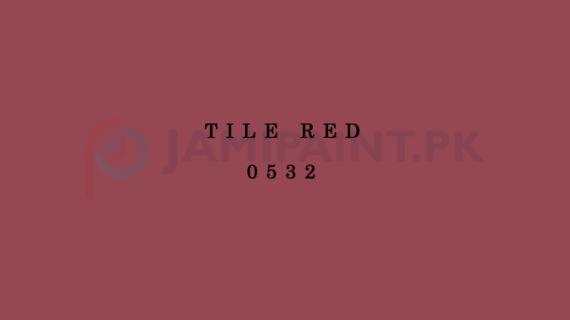 DIAMOND ACE ACRYLIC PLASTIC EMULSION TILE RED-0532