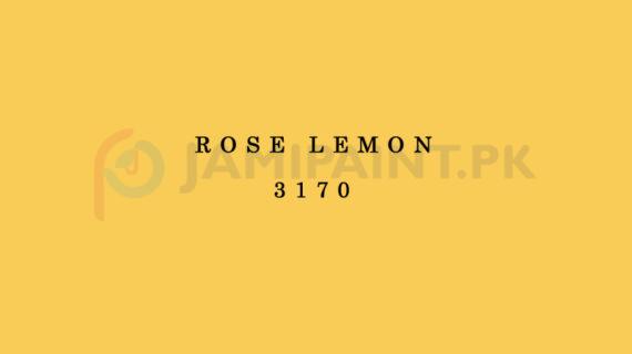 Weldon Matt Enamel Rose Lemon 3170