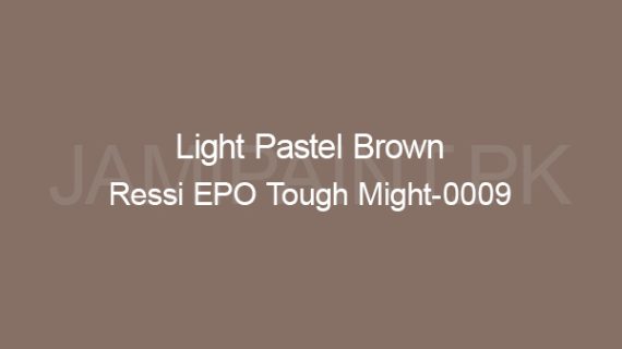 Ressichem Ressi EPO Tough Might-0009 Light Pastel Brown