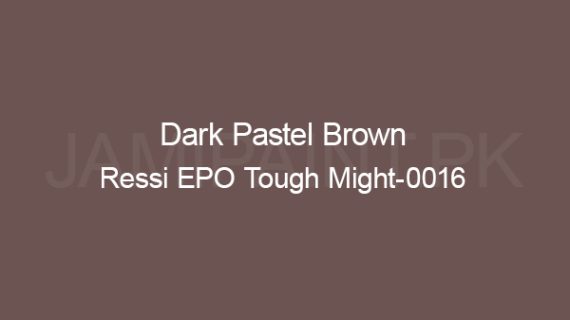Ressichem Ressi EPO Tough Might-0016 Dark Pastel Brown