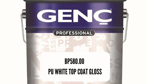 Genc PU Top Coat Gloss White/Black BP580.00