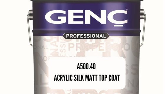 Genc Acrylic Silk Matt Top Coat VA500.40