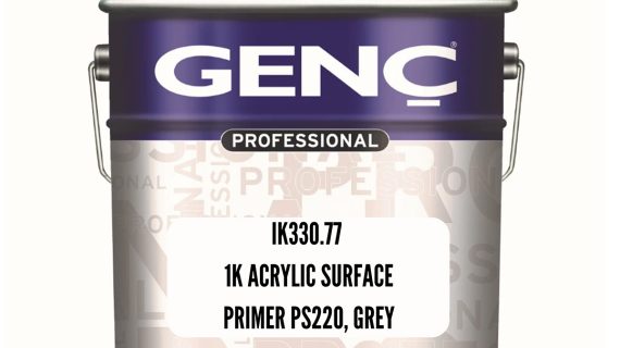 Genc 1K Acrylic Surface Primer PS220, Grey IK330.77