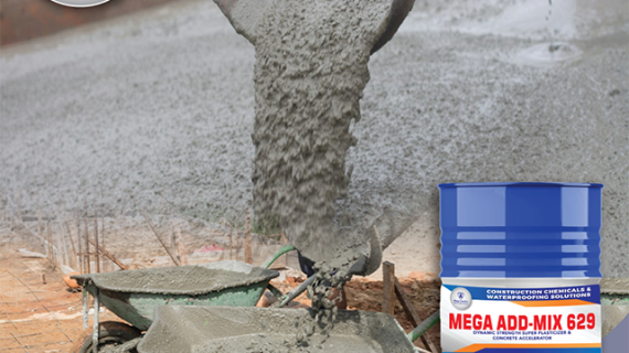 Mega Add Mix 629 Concrete Accelerator