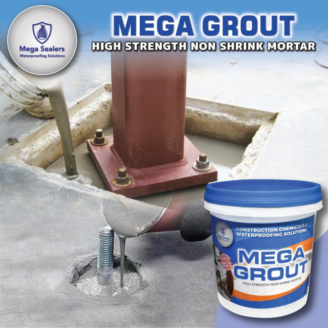 Mega Grout High Strength & Cementious - Image 1
